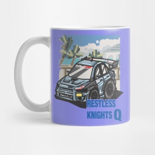 Restless Knights Evo X Choro Q Mug